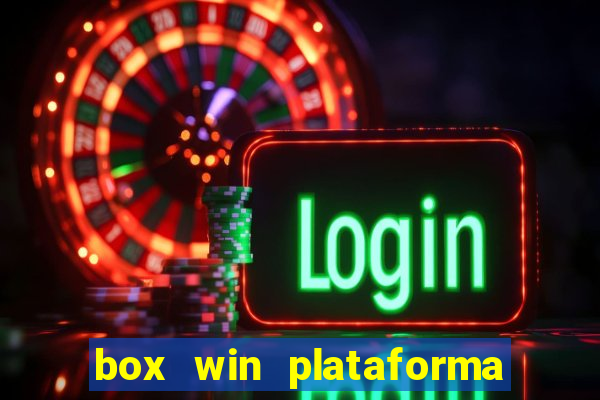 box win plataforma de jogos